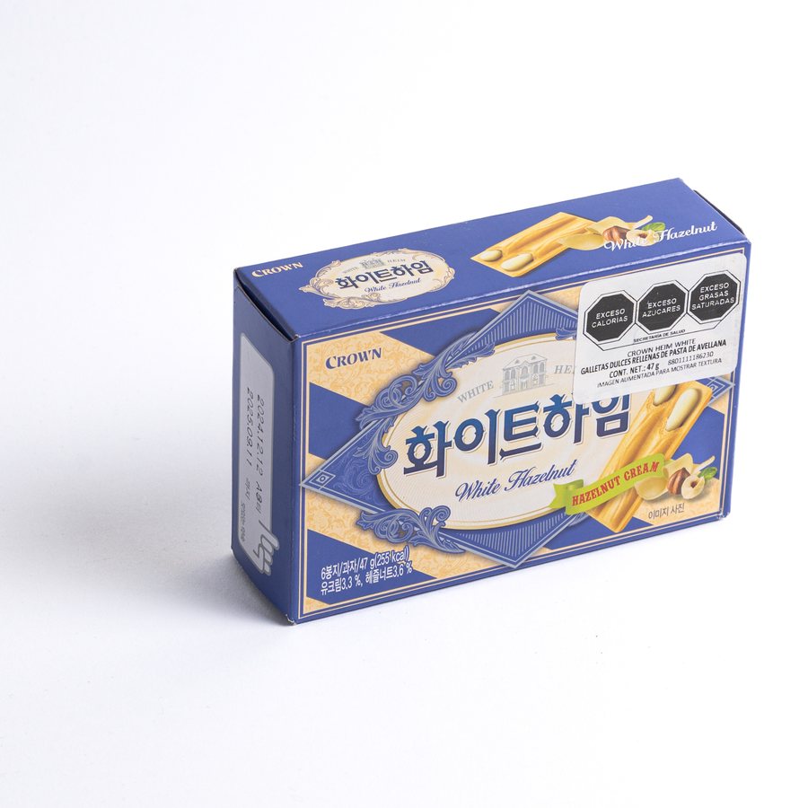 Crown Chocolate Avellana Blanca Heim 47 gr