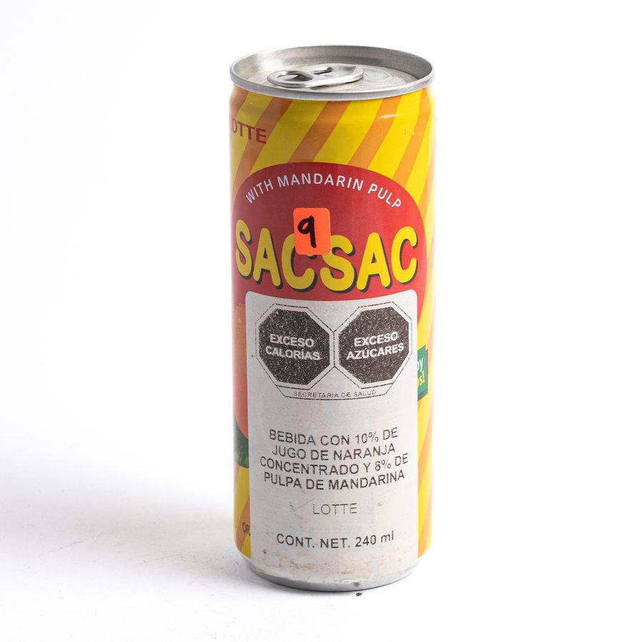 Lotte Sac Sac Naranja Mandarina 240 ml