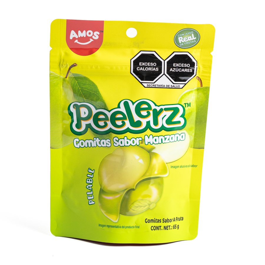 Amos Peelerz Gomitas Manzana 65 gr