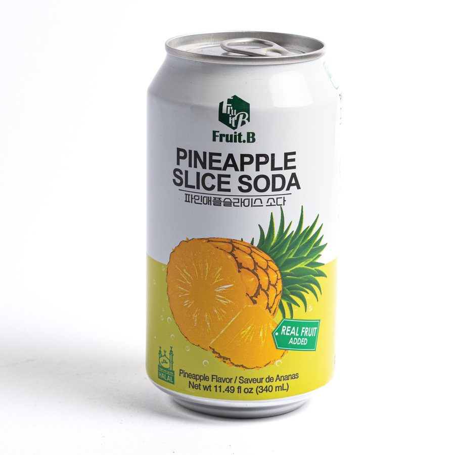 Fruit.B Pineapple Slice Soda 340 ml