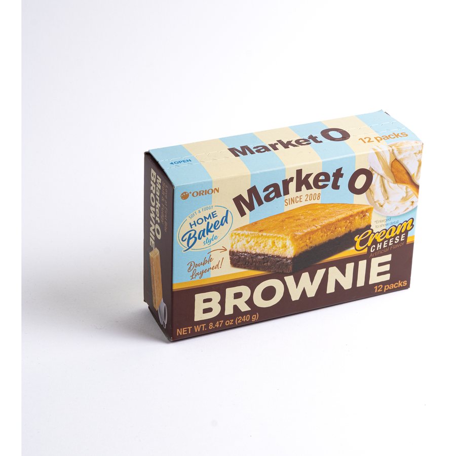Orion Market O Brownie Queso Crema 240 gr (12 pzs.)