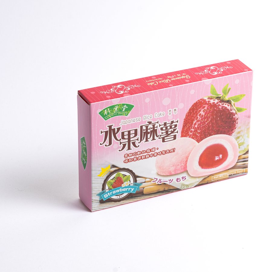 Bamboo House Mochi De Fresa 180 gr
