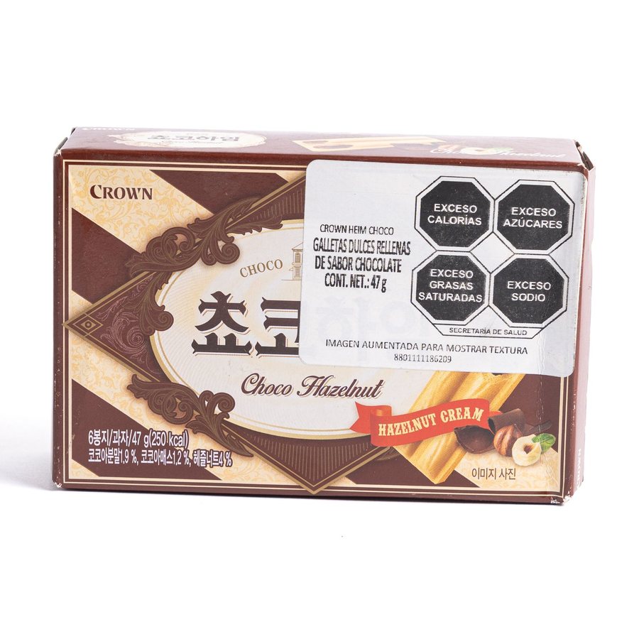 Crown Chocolate Con Avellana Heim 47 gr
