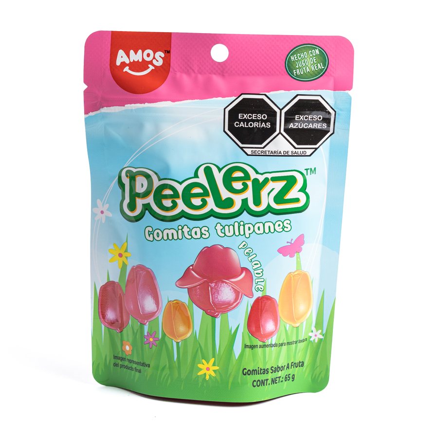 Amos Peelerz Gomitas Tulipanes 65 gr
