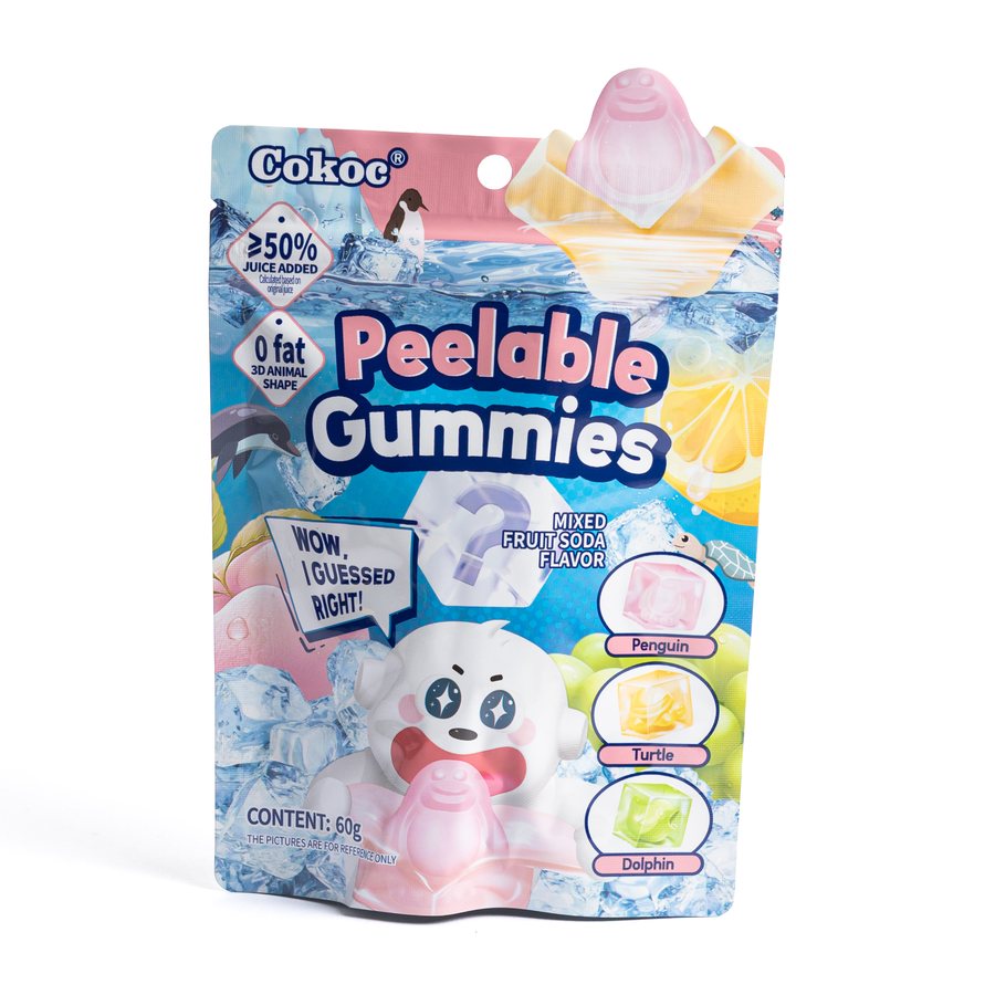 Cokoc Peeling Gomitas De Uva Mix Fruit 75 gr