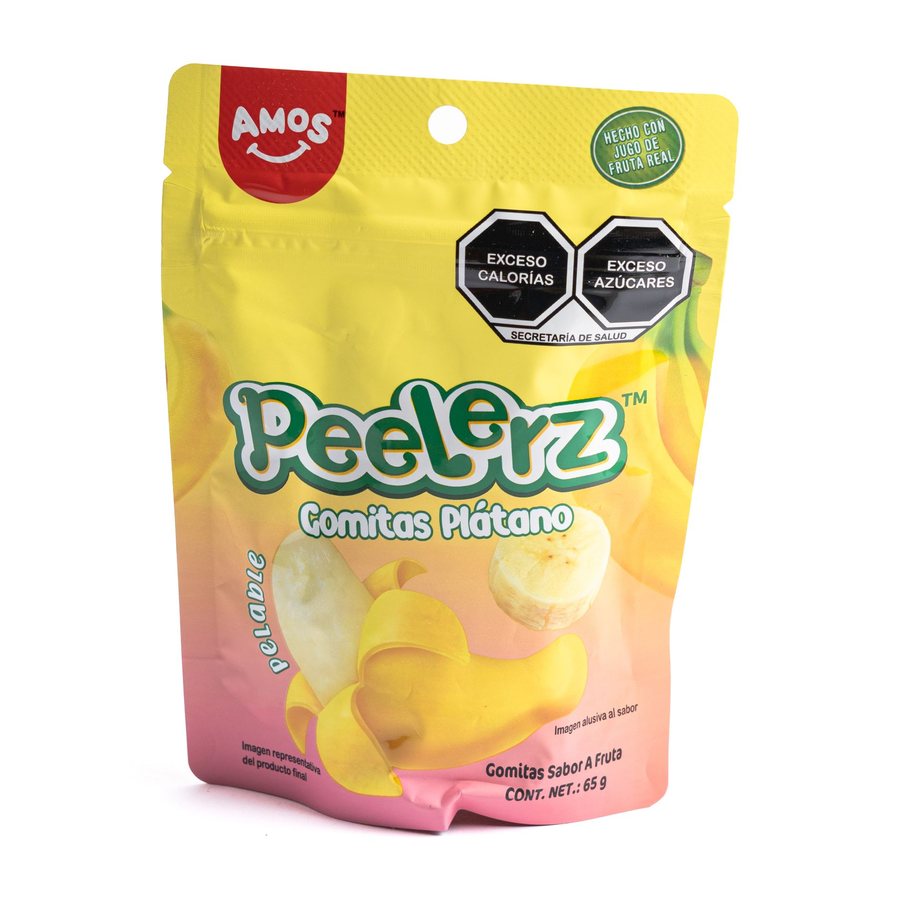 Amos Peelerz Gomitas Plátano 65 gr