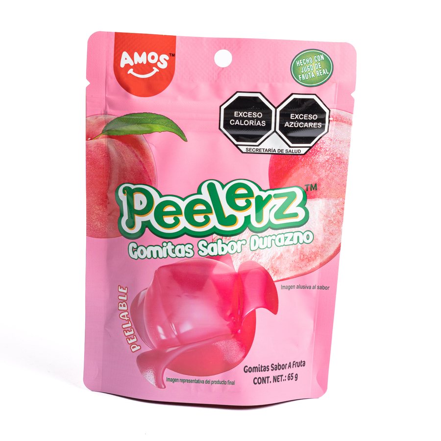 Amos Peelerz Gomitas Durazno 60 gr
