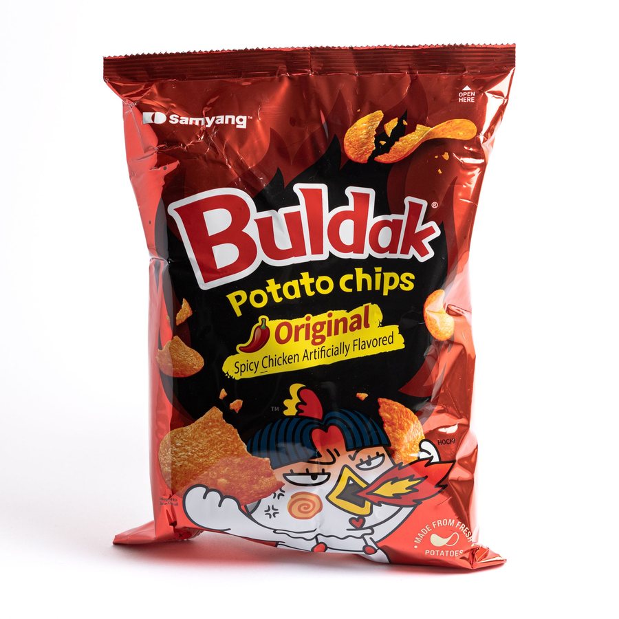 Samyang Buldak Original Potato Chips 120 gr