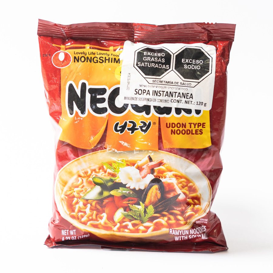 Nongshim Neoguri Spicy Seafood 120 gr