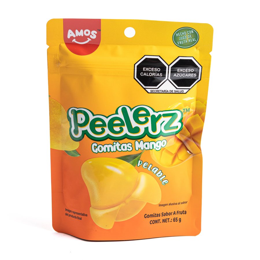 Amos Peelerz Gomitas Mango 65 gr