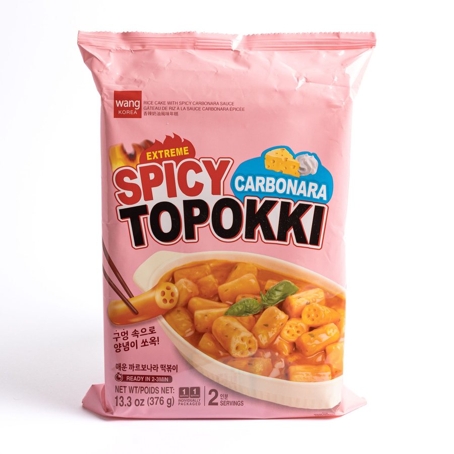 Wang Korea Topokki Spicy Carbonara 376 gr (2 serv.)